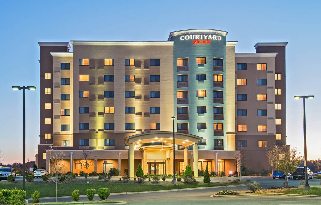 Hotel Courtyard Charlotte Concord Exterior foto